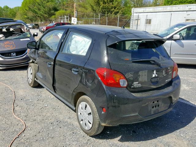 ML32A3HJ7FH060973 - 2015 MITSUBISHI MIRAGE DE BLACK photo 3