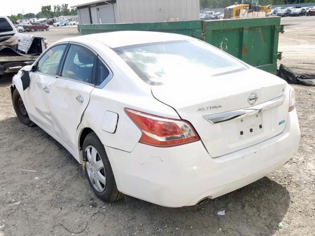 1N4AL3APXDN501551 - 2013 NISSAN ALTIMA 2.5 WHITE photo 3