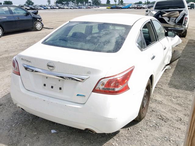 1N4AL3APXDN501551 - 2013 NISSAN ALTIMA 2.5 WHITE photo 4