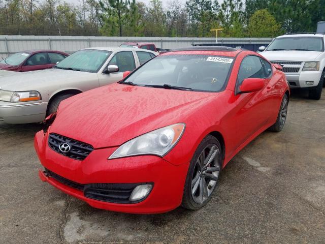 KMHHT6KD8AU024324 - 2010 HYUNDAI GENESIS COUPE 2.0T  photo 2