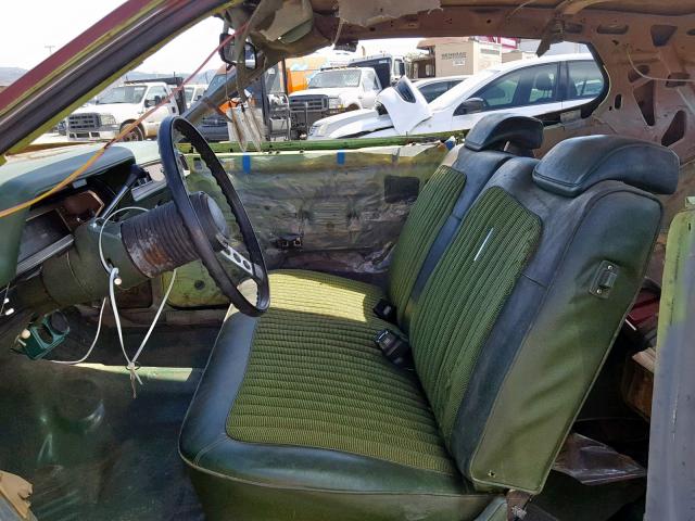 WH23G3G254492 - 1973 DODGE CHARGER GREEN photo 5