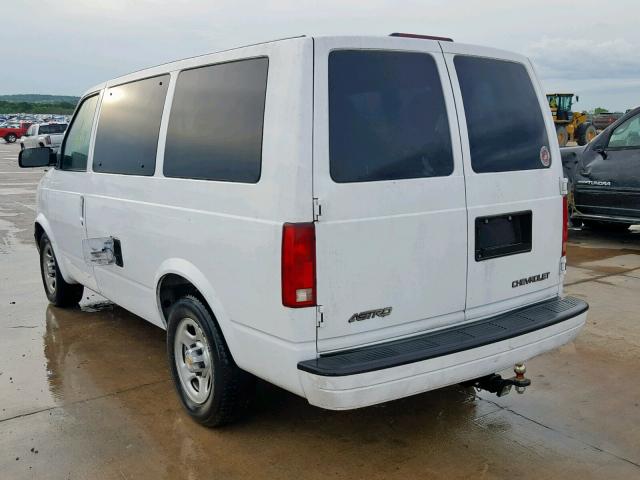 1GNDM19XX4B100314 - 2004 CHEVROLET ASTRO WHITE photo 3