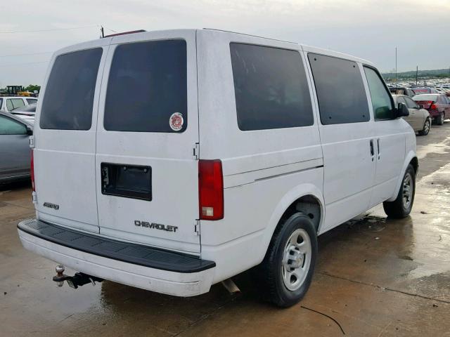 1GNDM19XX4B100314 - 2004 CHEVROLET ASTRO WHITE photo 4