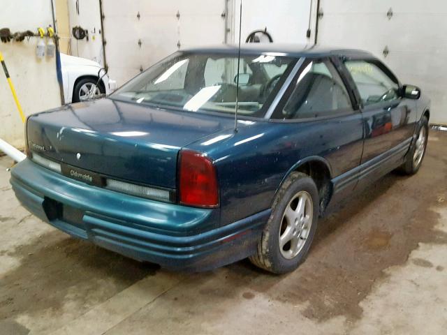 1G3WH12M9SD323726 - 1995 OLDSMOBILE CUTLASS SU BLUE photo 4