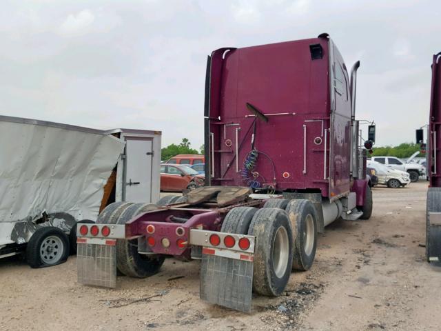 1FUPUSZB01LG05392 - 2001 FREIGHTLINER CONVENTION PURPLE photo 4