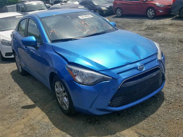 3MYDLBZV0GY111474 - 2016 TOYOTA SCION IA BLUE photo 1