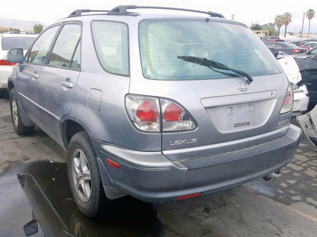 JTJGF10U130153820 - 2003 LEXUS RX 300 SILVER photo 3