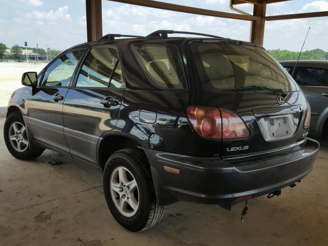 JT6GF10U2Y0047085 - 2000 LEXUS RX 300 BLACK photo 3