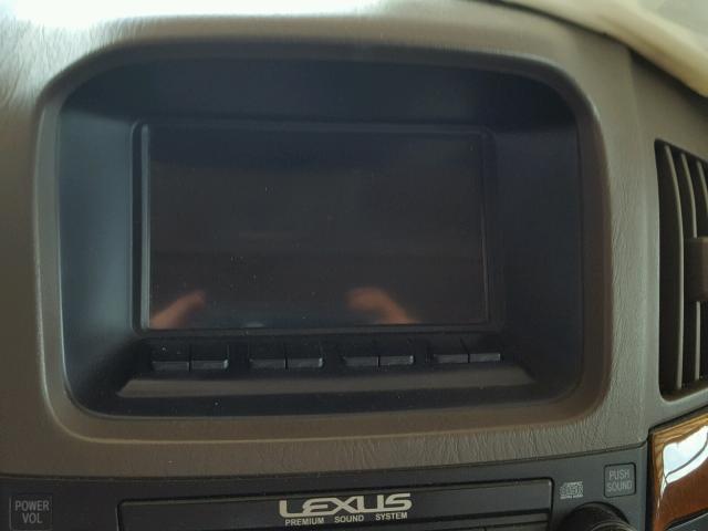 JT6GF10U2Y0047085 - 2000 LEXUS RX 300 BLACK photo 9