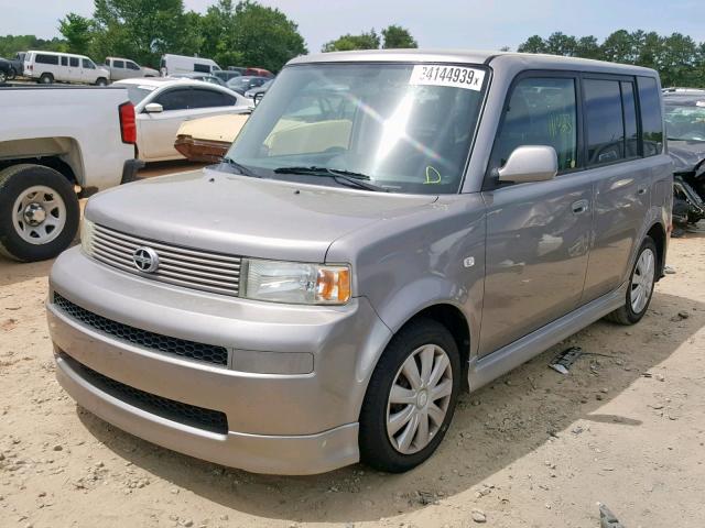 JTLKT324740154376 - 2004 TOYOTA SCION XB 银色 照片 2