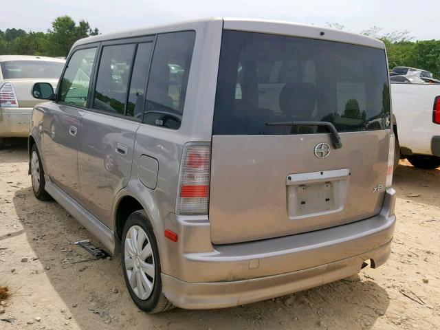 JTLKT324740154376 - 2004 TOYOTA SCION XB 银色 照片 3