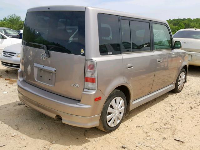 JTLKT324740154376 - 2004 TOYOTA SCION XB 银色 照片 4