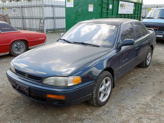 JT2GK13E4S0115377 - 1995 TOYOTA CAMRY XLE GREEN photo 2