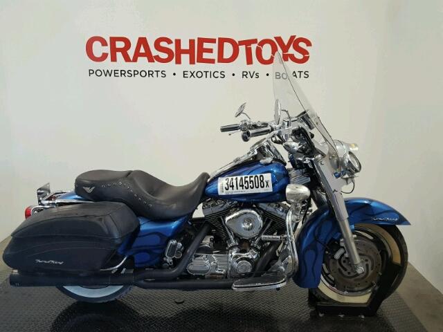 1HD1FXV154Y737875 - 2004 HARLEY-DAVIDSON FLHRS ROAD BLUE photo 1