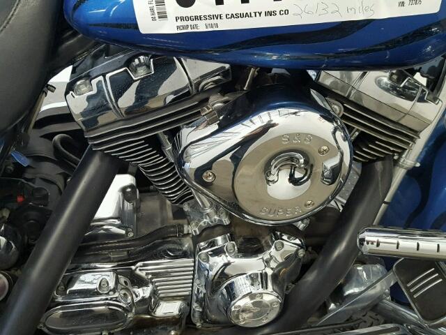 1HD1FXV154Y737875 - 2004 HARLEY-DAVIDSON FLHRS ROAD BLUE photo 5