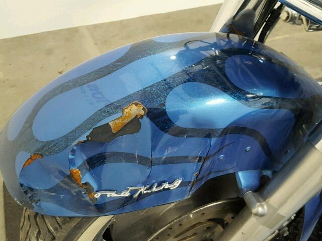 1HD1FXV154Y737875 - 2004 HARLEY-DAVIDSON FLHRS ROAD BLUE photo 9