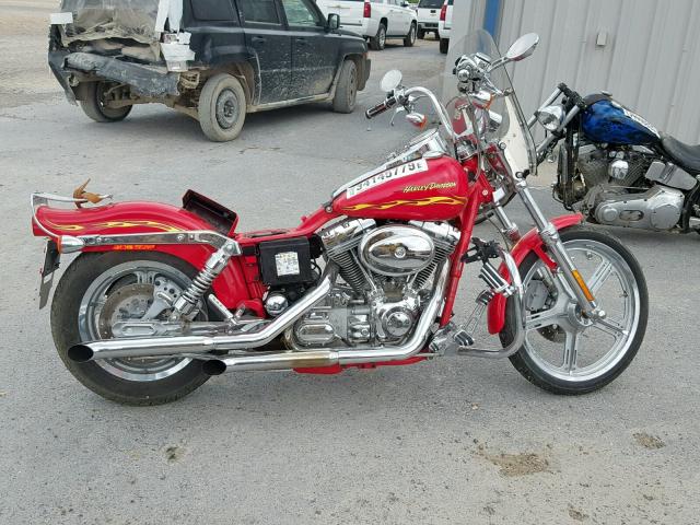 1HD1PBV141Y950635 - 2001 HARLEY-DAVIDSON FXDWG2 RED photo 9