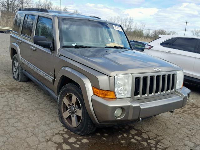 1J8HG48K46C273728 - 2006 JEEP COMMANDER GOLD photo 1