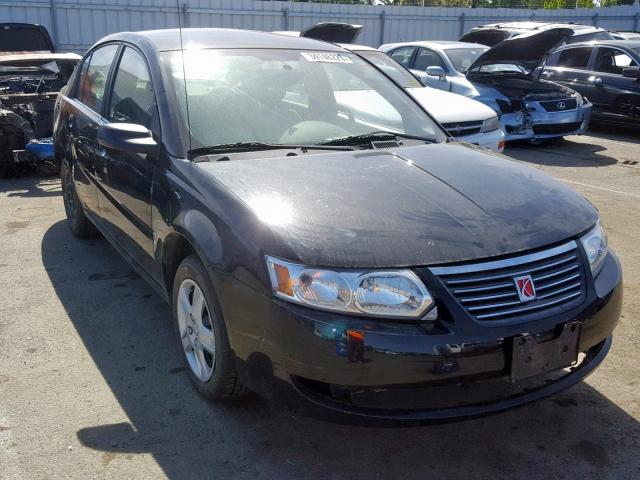 1G8AJ55F06Z103087 - 2006 SATURN ION LEVEL BLACK photo 1