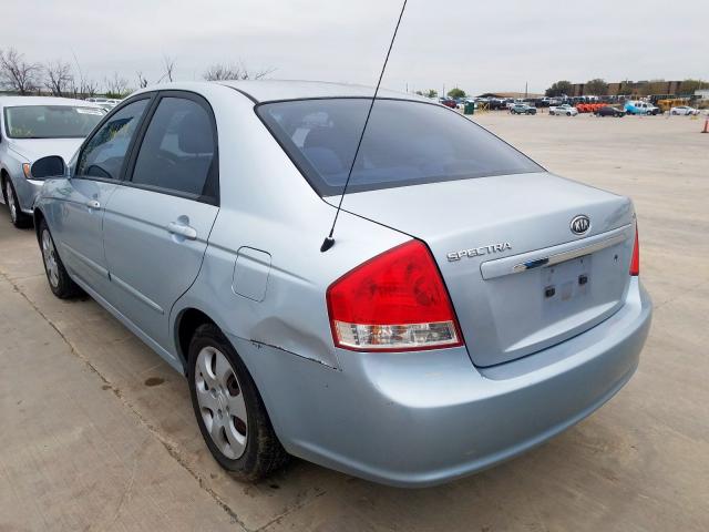 KNAFE121775427063 - 2007 KIA SPECTRA EX  photo 3