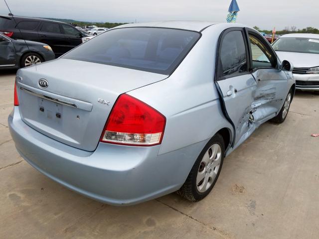 KNAFE121775427063 - 2007 KIA SPECTRA EX  photo 4