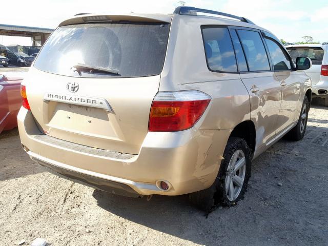 5TDKK3EH1AS010098 - 2010 TOYOTA HIGHLANDER SE  photo 4