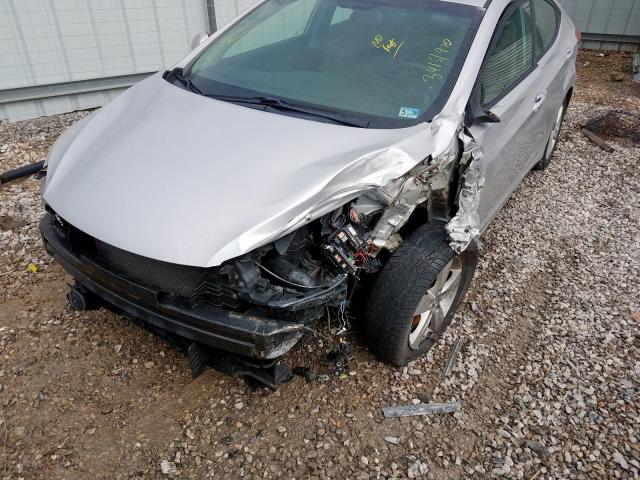 KMHDH4AE9BU138820 - 2011 HYUNDAI ELANTRA GLS  photo 9