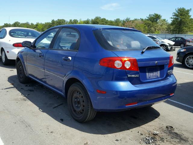 KL5JD66Z76K421489 - 2006 SUZUKI RENO BLUE photo 3