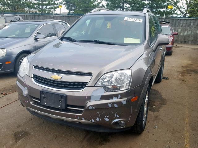 3GNFL4E57CS614495 - 2012 CHEVROLET CAPTIVA SP GOLD photo 2