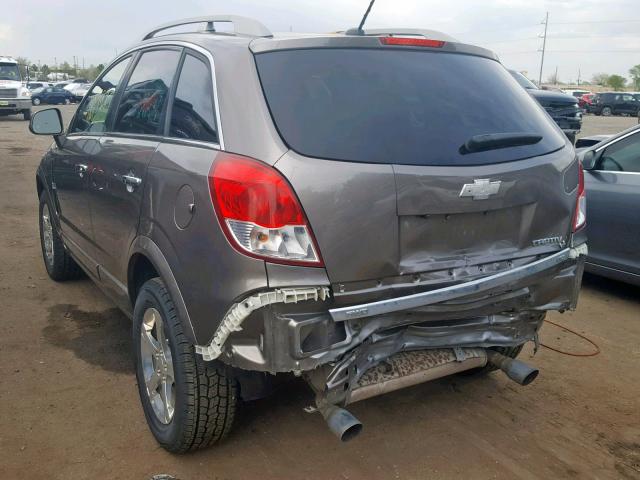 3GNFL4E57CS614495 - 2012 CHEVROLET CAPTIVA SP GOLD photo 3