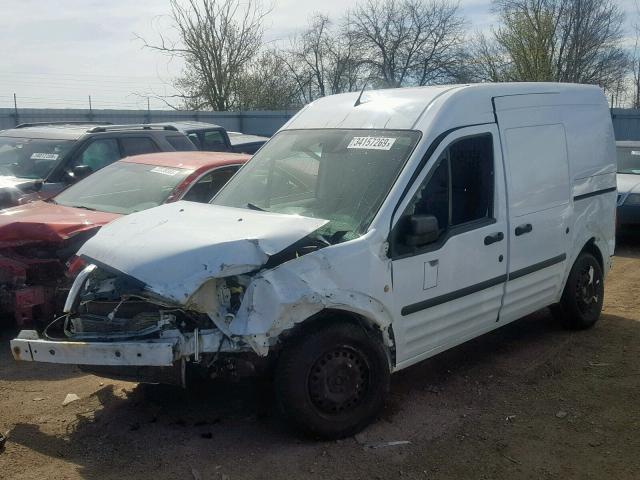 NM0LS7AN2DT150672 - 2013 FORD TRANSIT CO WHITE photo 2