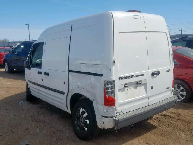 NM0LS7AN2DT150672 - 2013 FORD TRANSIT CO WHITE photo 3