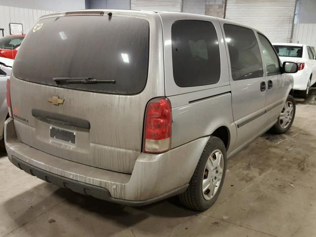 1GNDV23L96D111790 - 2006 CHEVROLET UPLANDER L SILVER photo 4