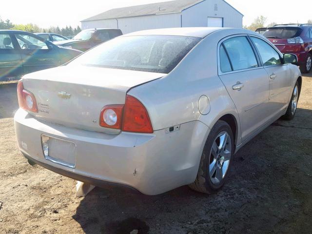 1G1ZH57B294263433 - 2009 CHEVROLET MALIBU 1LT BEIGE photo 4