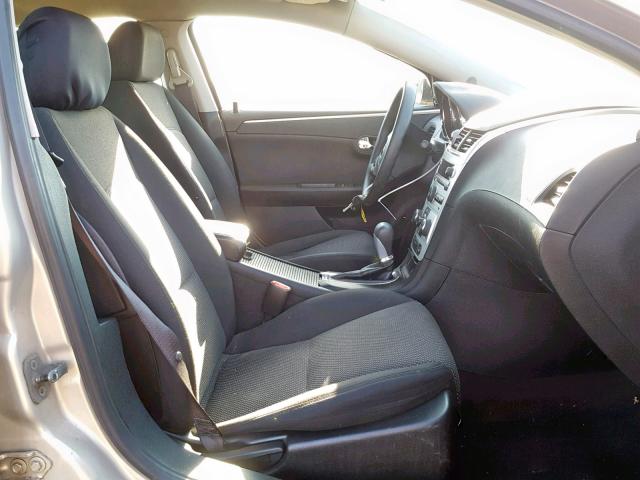 1G1ZH57B294263433 - 2009 CHEVROLET MALIBU 1LT BEIGE photo 5