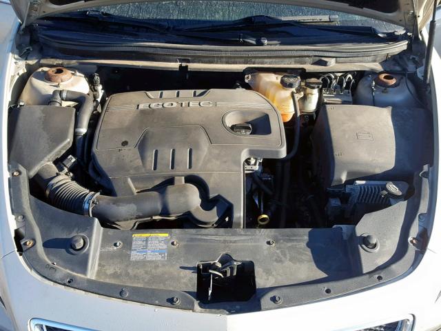 1G1ZH57B294263433 - 2009 CHEVROLET MALIBU 1LT BEIGE photo 7