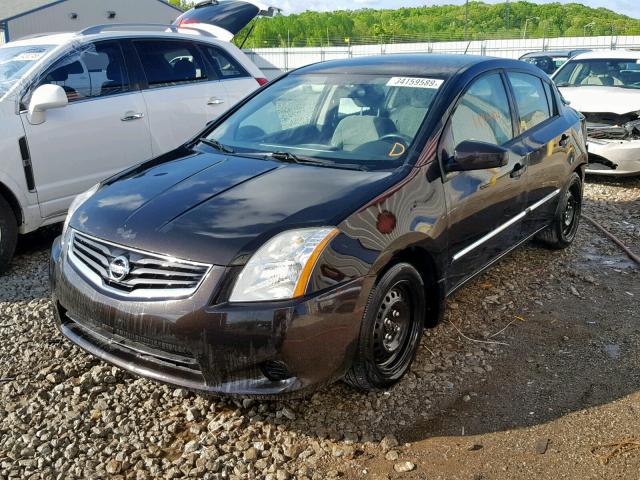 3N1AB6AP2CL642274 - 2012 NISSAN SENTRA 2.0 BLACK photo 2