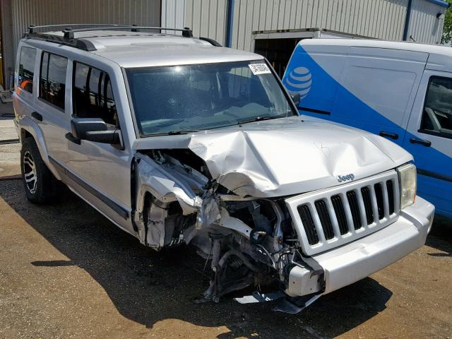 1J8HG48N26C275200 - 2006 JEEP COMMANDER SILVER photo 1