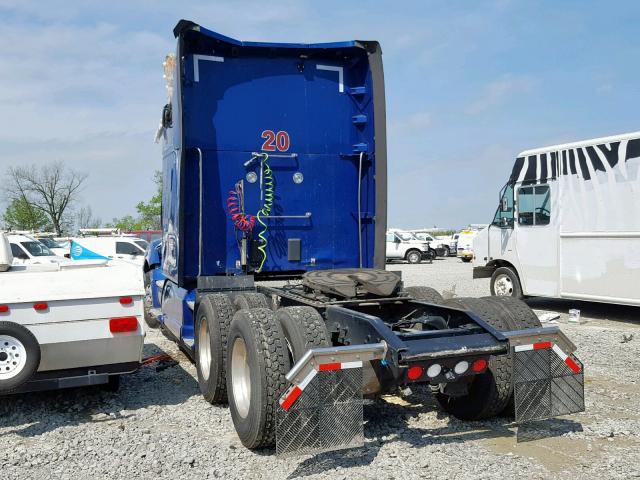 1XKYD49XXJJ225394 - 2018 KENWORTH CONSTRUCTI BLUE photo 3