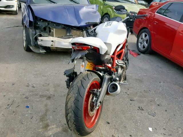 ML0MADBM8JT000673 - 2018 DUCATI MONSTER 79 WHITE photo 4