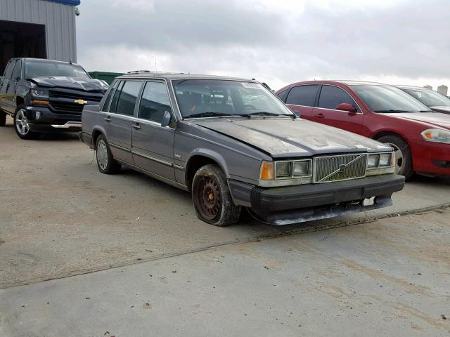 YV1FX8844K1391818 - 1989 VOLVO 740 GL GRAY photo 1