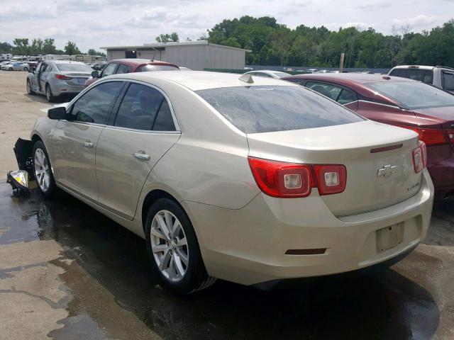 1G11H5SA6DF256512 - 2013 CHEVROLET MALIBU LTZ GOLD photo 3