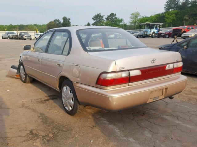 1NXBB02E4VZ567352 - 1997 TOYOTA COROLLA DX GOLD photo 3