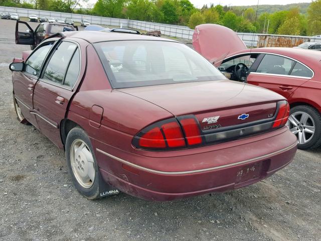 2G1WL52M7V9145752 - 1997 CHEVROLET LUMINA BAS 勃艮第红 照片 3