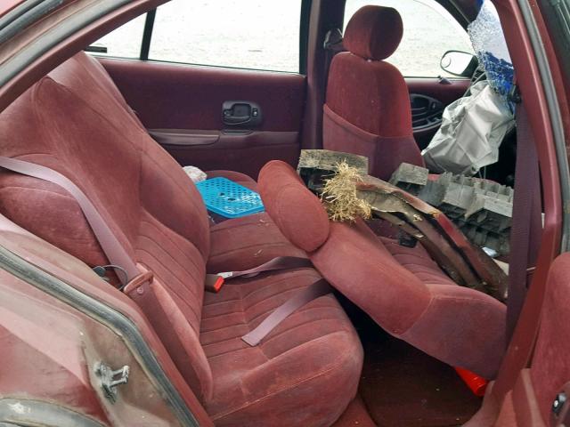 2G1WL52M7V9145752 - 1997 CHEVROLET LUMINA BAS 勃艮第红 照片 6
