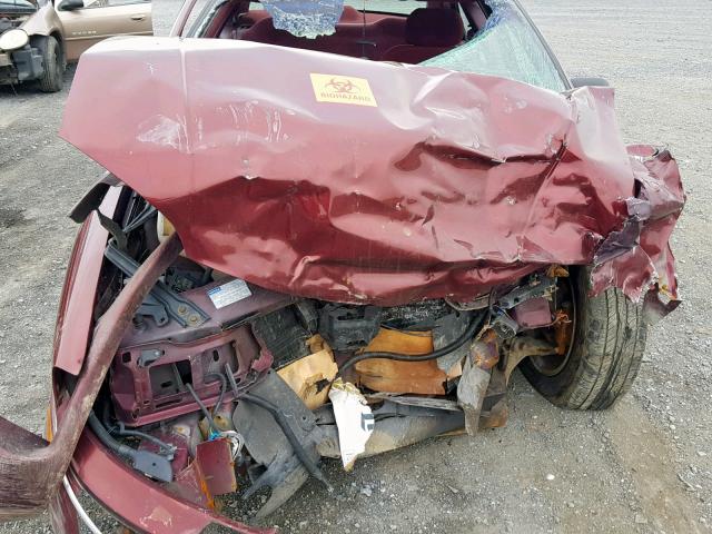 2G1WL52M7V9145752 - 1997 CHEVROLET LUMINA BAS 勃艮第红 照片 7