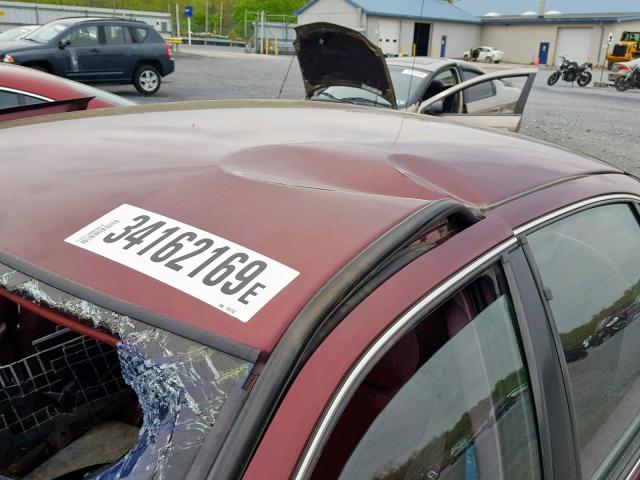 2G1WL52M7V9145752 - 1997 CHEVROLET LUMINA BAS 勃艮第红 照片 9