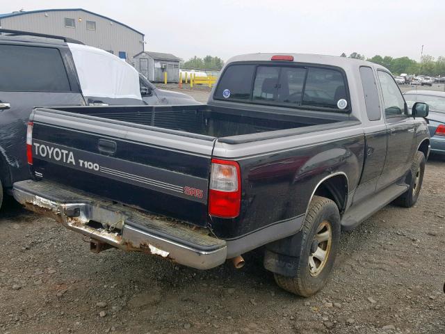 JT4UN24D2V0043130 - 1997 TOYOTA T100 XTRAC GRAY photo 4