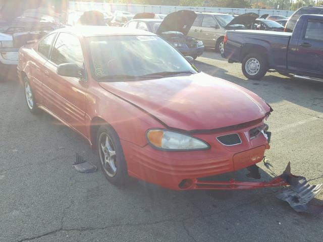 1G2NF12TX1M647232 - 2001 PONTIAC GRAND AM S RED photo 1