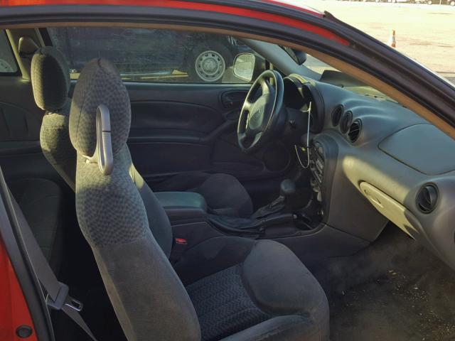 1G2NF12TX1M647232 - 2001 PONTIAC GRAND AM S RED photo 5